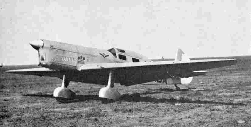 Cukurs aircraft in Tokyo